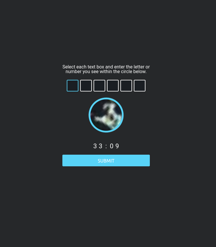 TorZon Market CAPTCHA Verification System